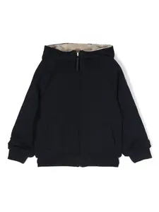 Двусторонняя куртка с капюшоном Il Gufo, синий