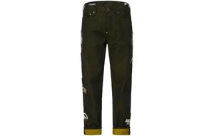 Джинсы мужские черные Evisu, черный