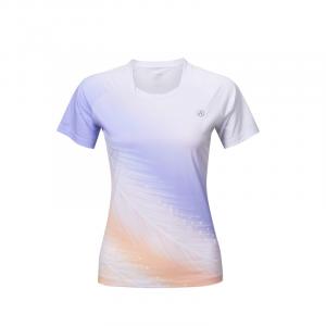 Женская бадминтонная одежда Kawasaki, сине-розовая