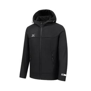 Mizuno Куртка мужская, Pure Black, Single Coat