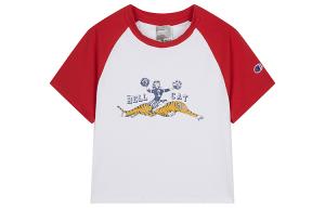 Футболка женская Champion, белый/красный