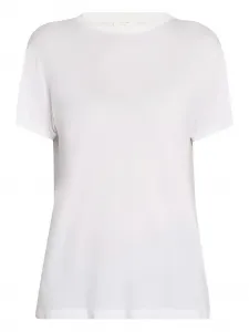 Футболка с заниженными плечами The Row, белый