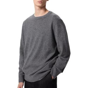 Кашемировый свитер Unisex Asphalt Gray UNIQLO, серый