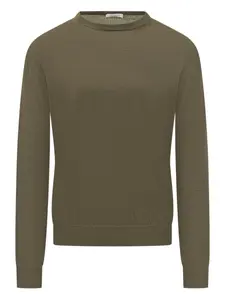 Свитер с круглым вырезом Malo, зеленый