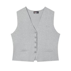 ORIGINALE Вязаный свитер для женщин Medium Heather Gray MG FILA, серый