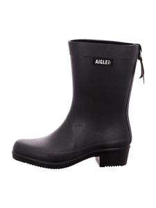 AIGLE Черные резиновые ботильоны