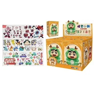 Винюш плюш Crayon Shinchan Shinnosuke Nohara мистери бокс одиночный мистери бокс/полный бокс 4 шт Spiritual Creations