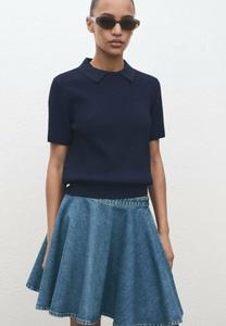 Юбка Mango A-line skirt, Blue