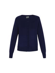 DreiMaster Женский кардиган темно-синего цвета