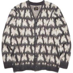 X STUDIOUS FW25 вязаный свитер Unisex Needles, серый