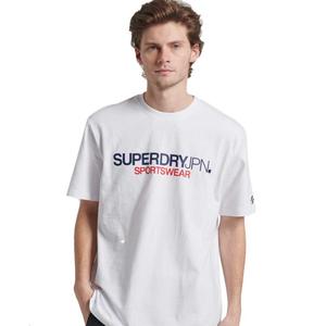 Футболка Superdry Sportswear Logo Loose Short Sleeve Round Neck, белый