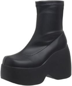 Милые эмоботинки для женщин с платформой, массивные готические рейв-панковые ботильоны на танкетке с высокими каблуками, с круглым носком, нескользящие, мода Y2K, уличный стиль, для вечеринок, весна-лето-осень, улица LokoLucx, Ankle High