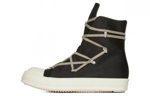 Rick Owens DRKSHDW Высокие мужские кроссовки, черные