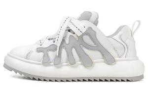 Кроссовки Lifestyle унисекс с низким верхом белого и серого цвета Pmt, цвет White Gray