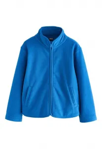 Куртка из флиса стандартного кроя на молнии с карманами Next, Blue