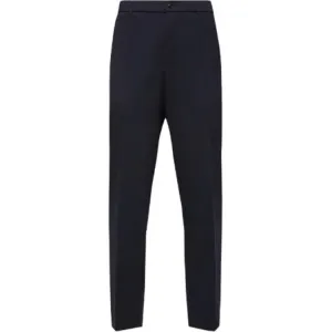 Брюки с логотипом Moncler, темно-синий