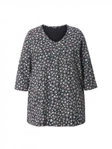 Рубашка черного цвета Ulla Popken