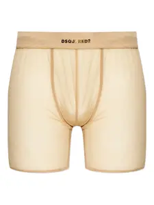 Сетчатые боксеры с логотипом Dsquared1, нейтральный