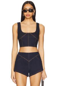 Топ Alba от Nakedvice, dark blue