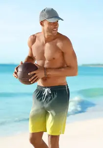 Плавки-шорты Buffalo градиентного цвета, желтый