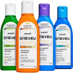 Elsun Upgraded Anti Dandruff Oil Control Шампунь и Кондиционер Набор Питающий, Объемный и Пышный SHEVEU, oil control dandruff treatment фиолетовый 375ml+repair зеленый 375ml+thickening оранжевый 375ml+nourishing dandruff treatment синий 200ml