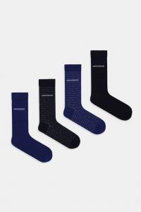 4 пары носков Calvin Klein, синий