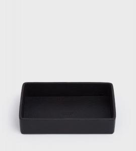 Кожаный лоток для монет «Лесной» OSPREY LONDON, черный