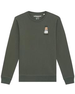 Свитер Watapparel Sweatshirt Dogtor, оливковый