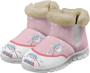 Женские зимние сапоги для снега с теплым уютным пушистым воротником, подкладкой из фланели, противоскользящие, легкие, для активного отдыха, размер США 6-12 Fuxowvby, Dentisit