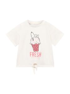 Рубашка MANGO KIDS SYFRESH, белый