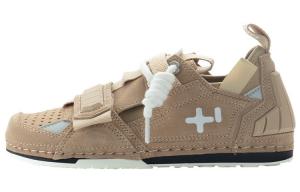 Стильные кроссовки для скейтбординга унисекс с низким верхом светло-коричневые Otz Shoes