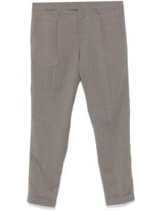 Зауженные укороченные брюки Briglia 1949, коричневый