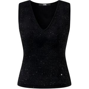 KARL LAGERFELD / Karl Lagerfeld Jeans Футболка-майка KARL LAGERFELD женская черная