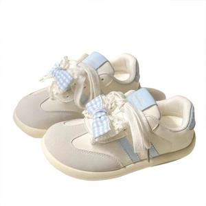 LIANGHUO Амортизирующие нескользящие износостойкие дышащие и легкие женские низкие кеды синие, цвет Blue