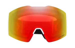 Антизапотевающие лыжные очки для защиты от снежной слепоты Fall Line XL Oakley, белый/Torch красный