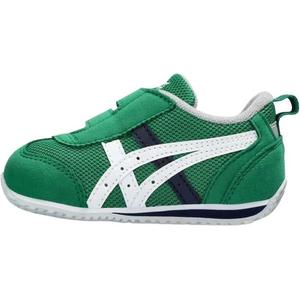 Асикс Устойчивые к истиранию, дышащие и противоударные низкие детские ботиночки для малышей Зеленый Белый