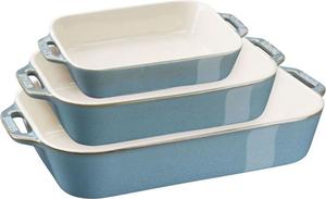 Набор форм для выпечки Staub Ceramic, 3 штуки, антикварный бирюзовый