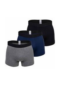 Мужские трусы-боксеры, набор из 3 шт. – тональный набор №2, шорты, нижнее белье HOM, цвет Schwarz Blau Grau