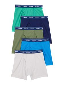 Трусы Carter's, цвет marine blue/Azure/Green/White