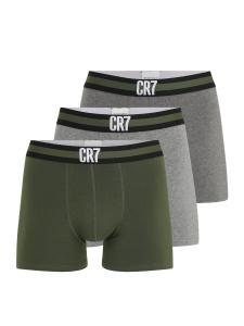 Боксеры CR7 - Cristiano Ronaldo, Mottled Grey/Olive