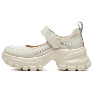 Туфли Мэри Джейн женские серебристые ST&SAT, Ecru