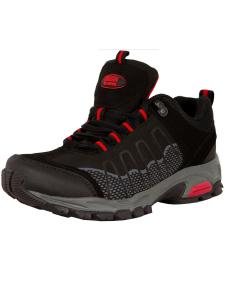 Guggen Mountain Черные спортивные шнурованные кроссовки 'T002'