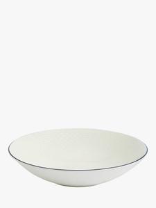 Gio Blue Line костяной фарфор тарелка для пасты Wedgwood, 23cm, White
