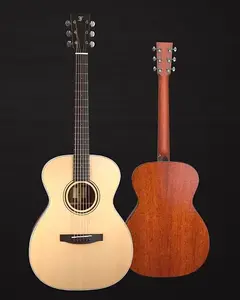 Furch Vintage 1 OM-SM SL Оркестровая модель (Ель/Махагон) с прорезной головкой и чехлом с пьезозвуковым датчиком Anthem