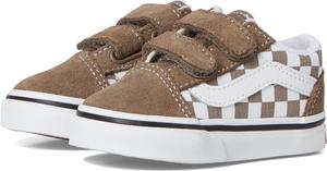 Кроссовки Vans Kids  Old Skool V, Color Theory Checkerboard Walnut
