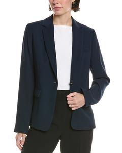 Винс Мягкий Костюмный Блейзер Vince, синий
