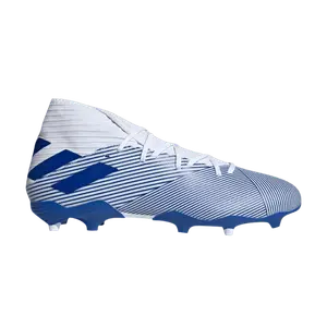 Бутсы adidas Nemeziz 19.3 FG 'Cloud White Royal', синий