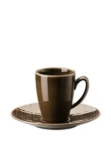 Набор чашки и блюдца для эспрессо Rosenthal, коричневый