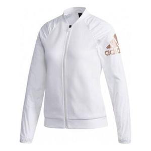 Куртка с логотипом и принтом повседневная спортивная куртка белая Adidas, белый