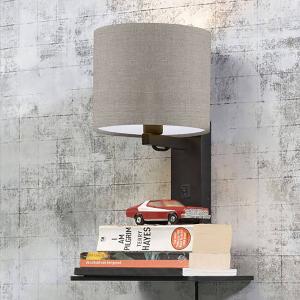 Настенный светильник GOOD&MOJO Andes, черный / серый